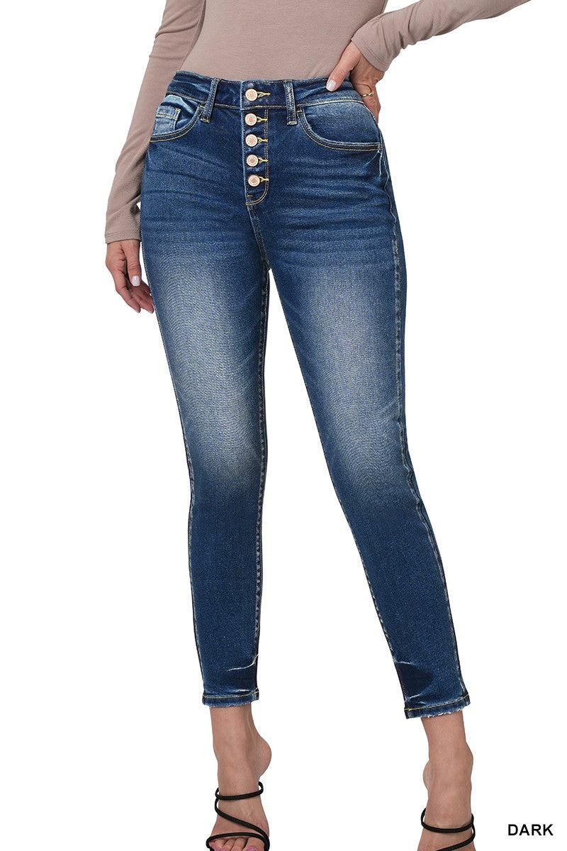 Carli High Rise Skinny Jeans