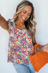 Floral Flutter Tank Top - ONLINE ONLY