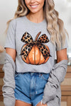 Coquette Bow Pumpkin Graphic T Shirts - ONLINE ONLY