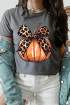 Coquette Bow Pumpkin Graphic T Shirts - ONLINE ONLY