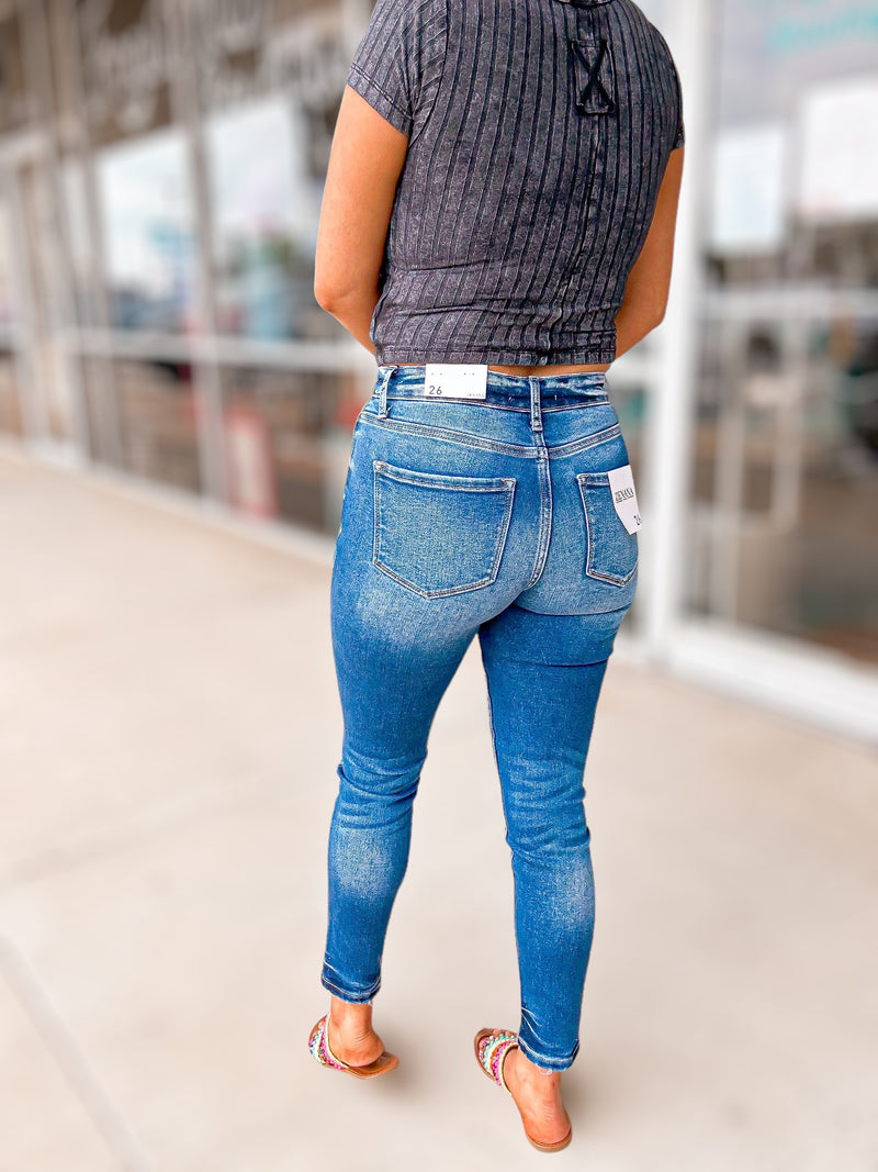 Carli High Rise Skinny Jeans